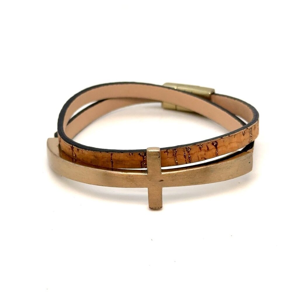 Wrap Cross‎ Bracelet (c)